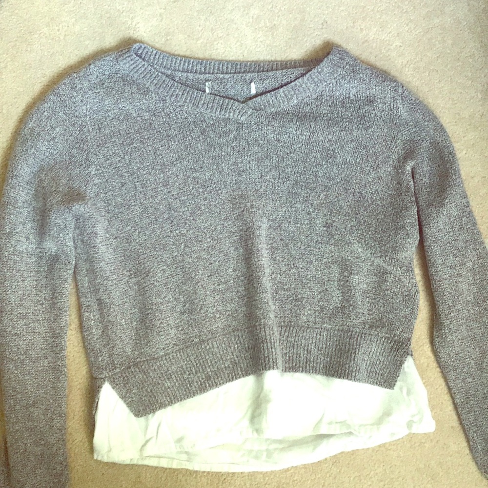 Cute grey sweater